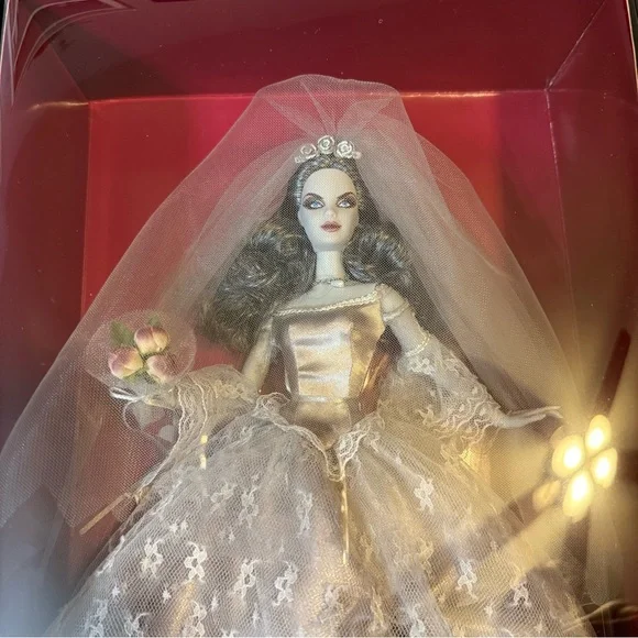 Haunted Beauty Zombie Bride Barbie Doll - Gold Label - Picture 11 of 14